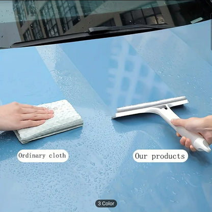 3-in-1 Multifunctional Handheld Window Cleaner with Sprayer,   Glass, Mirror, Tile, and Car Windshield Cleaning Tool -